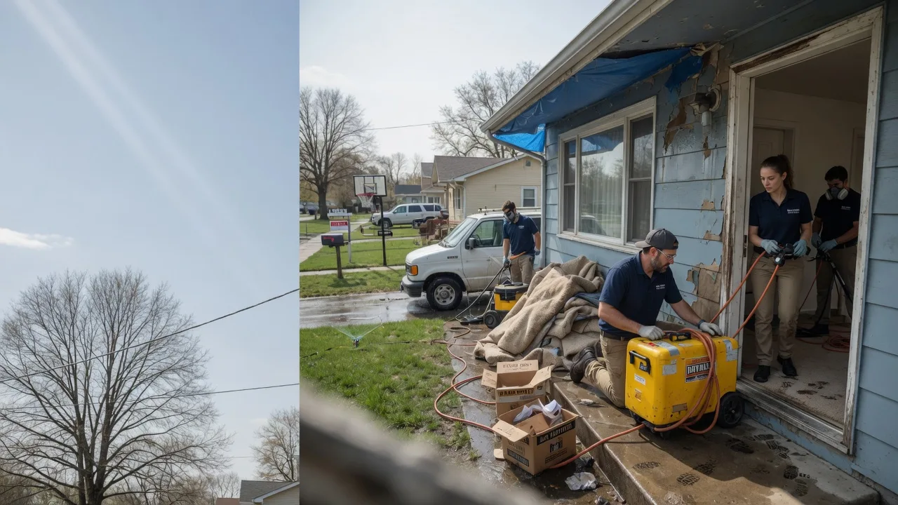 Basement Flood Cleanup in Laurel, MS near me